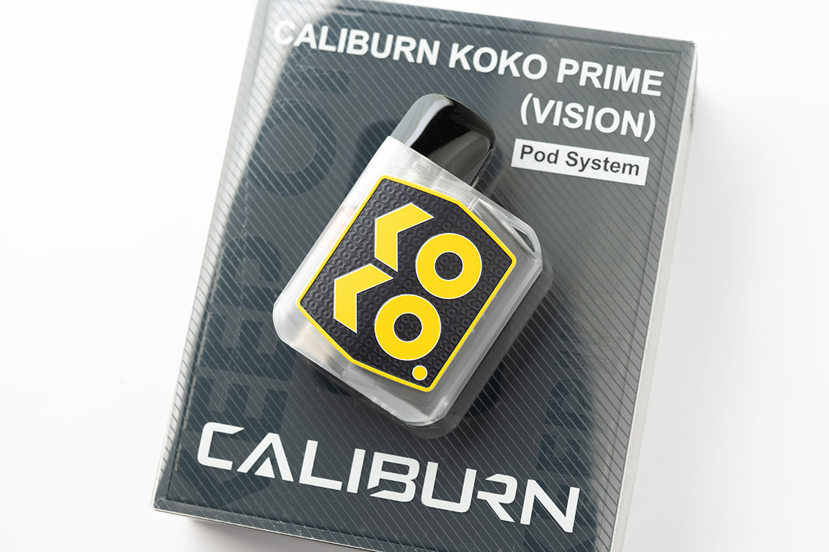 UWELL CALIBUN KOKO PROME VISION（ユーウェル カリバーンココプライムビジョン）レビュー