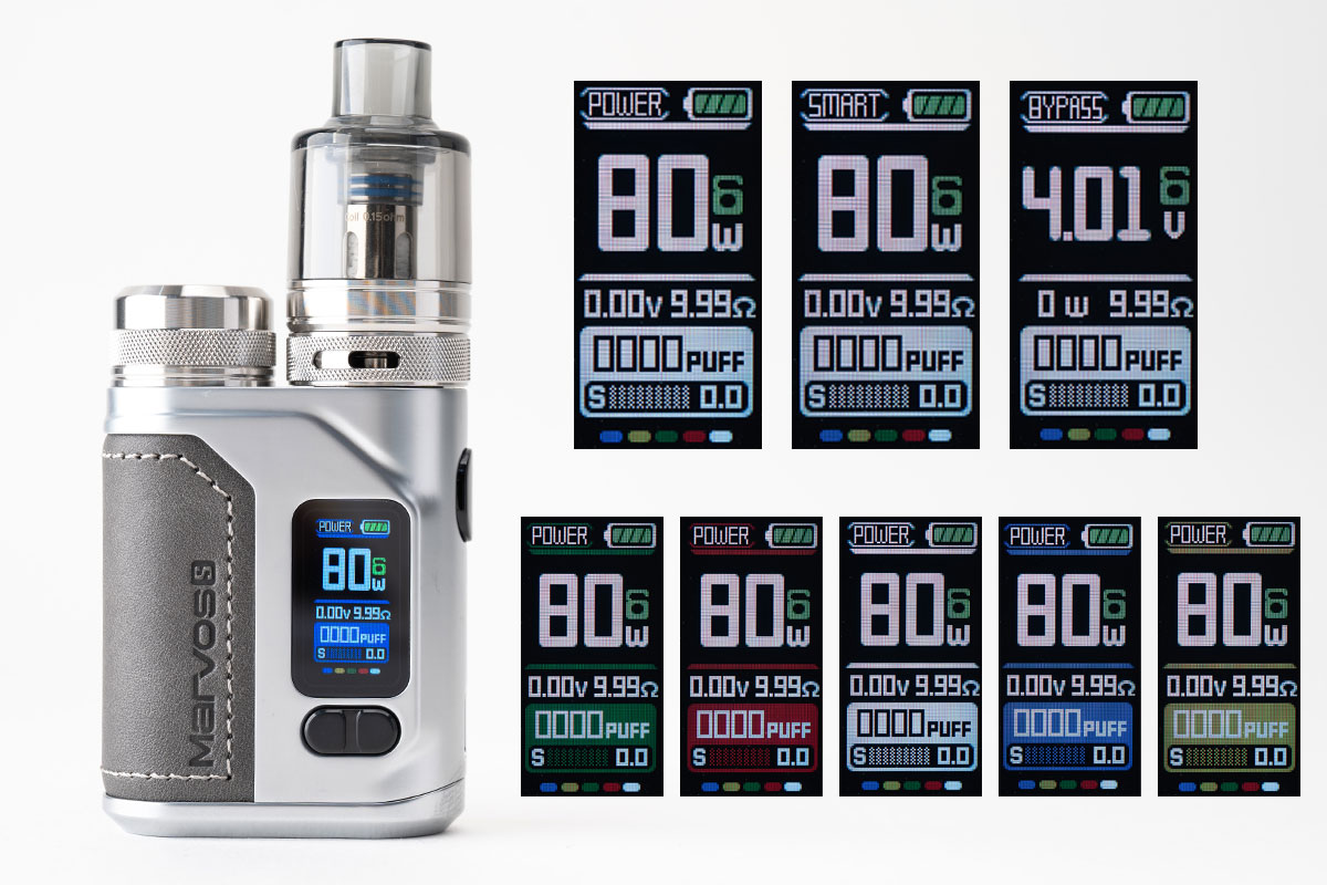 FreeMax Marvos S 80W（フリーマックス マーボスエス）レビュー