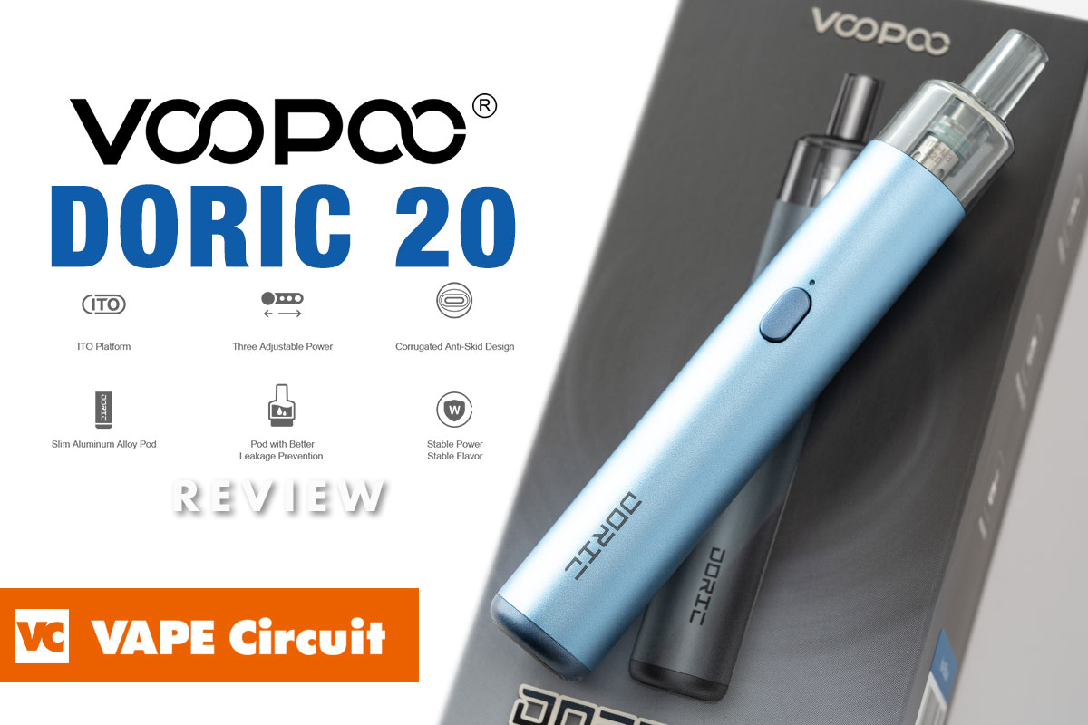 VOOPOO Doric 20（ブープー ドリック20）レビュー