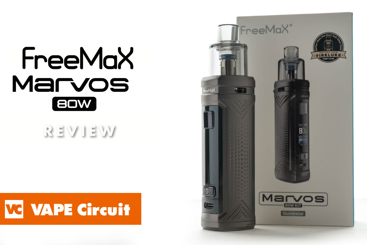FreeMax Marvos 80W（フリーマックス マーボス80W）レビュー