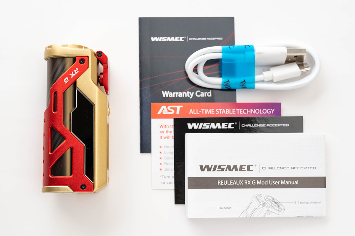 WISMEC REULEAUX RX G MOD（ウィスメック ルーローRX3）レビュー