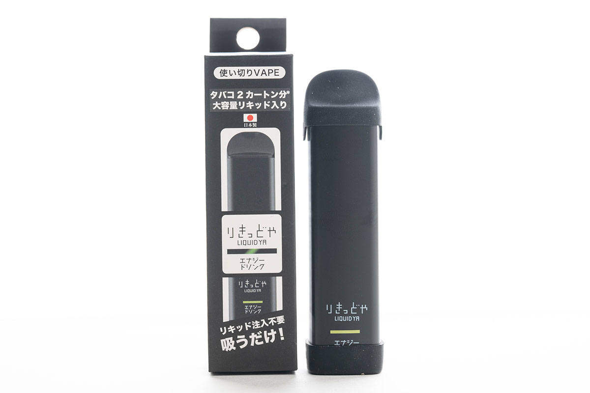 りきっどや 使い切りVAPE エナジードリンク レビュー