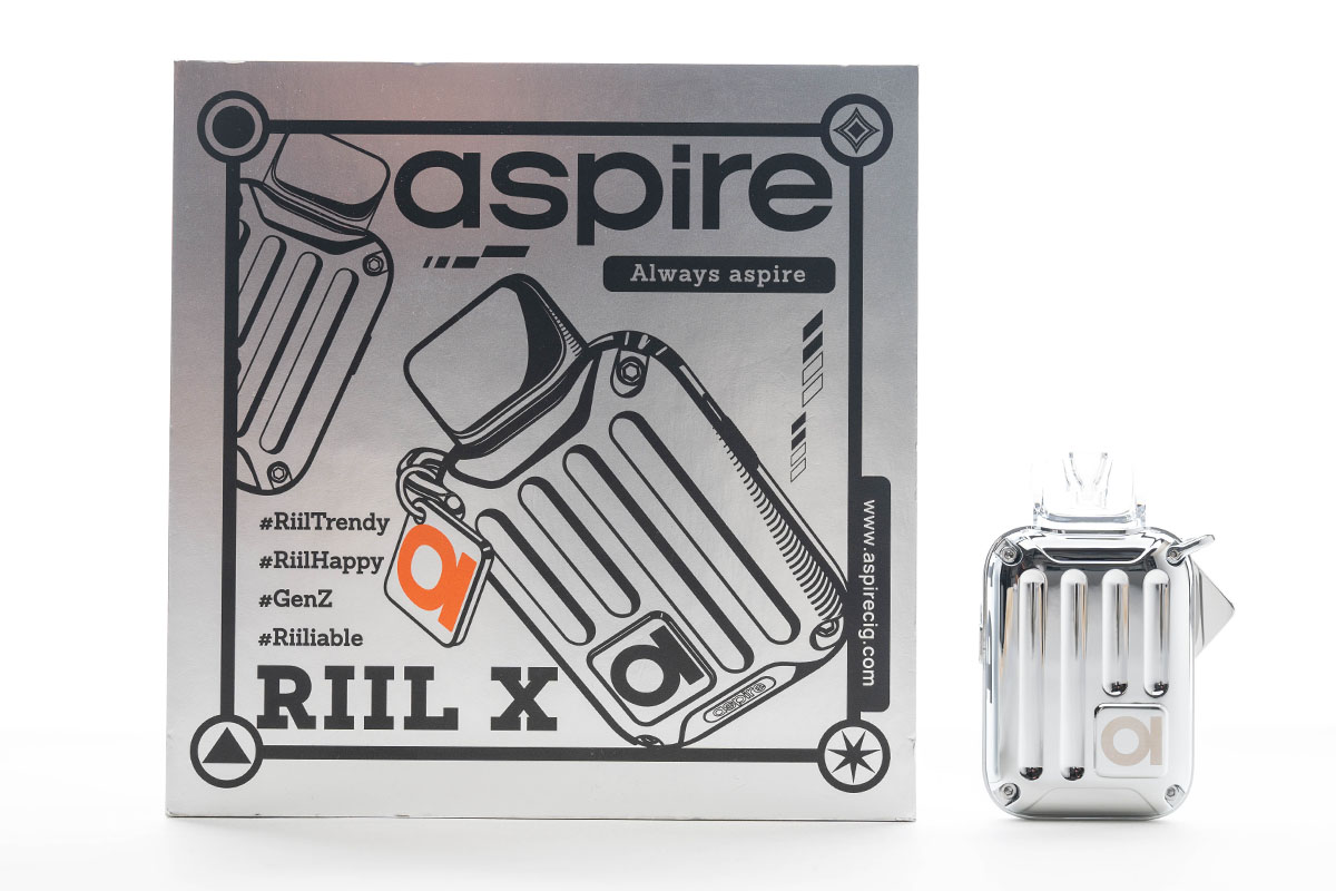 aspire RIIL X（アスパイア リルエックス）レビュー
