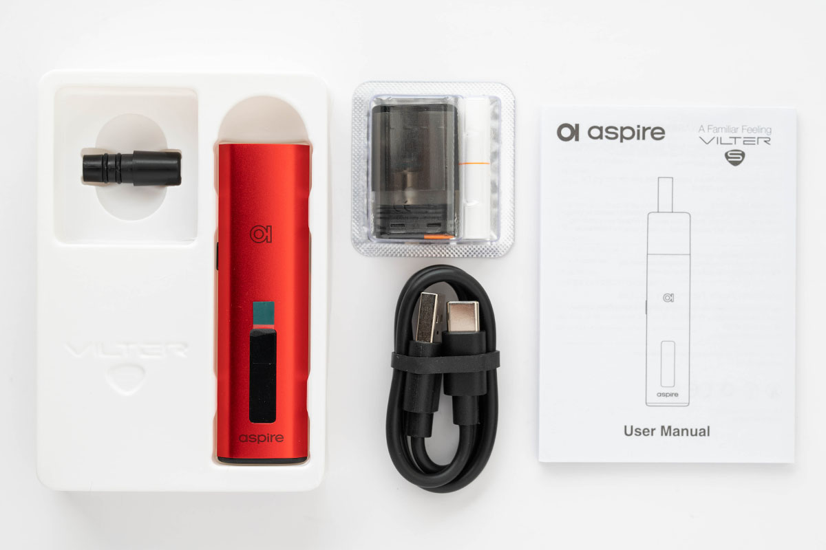 aspire VILTER S（アスパイア ヴィルターエス）レビュー