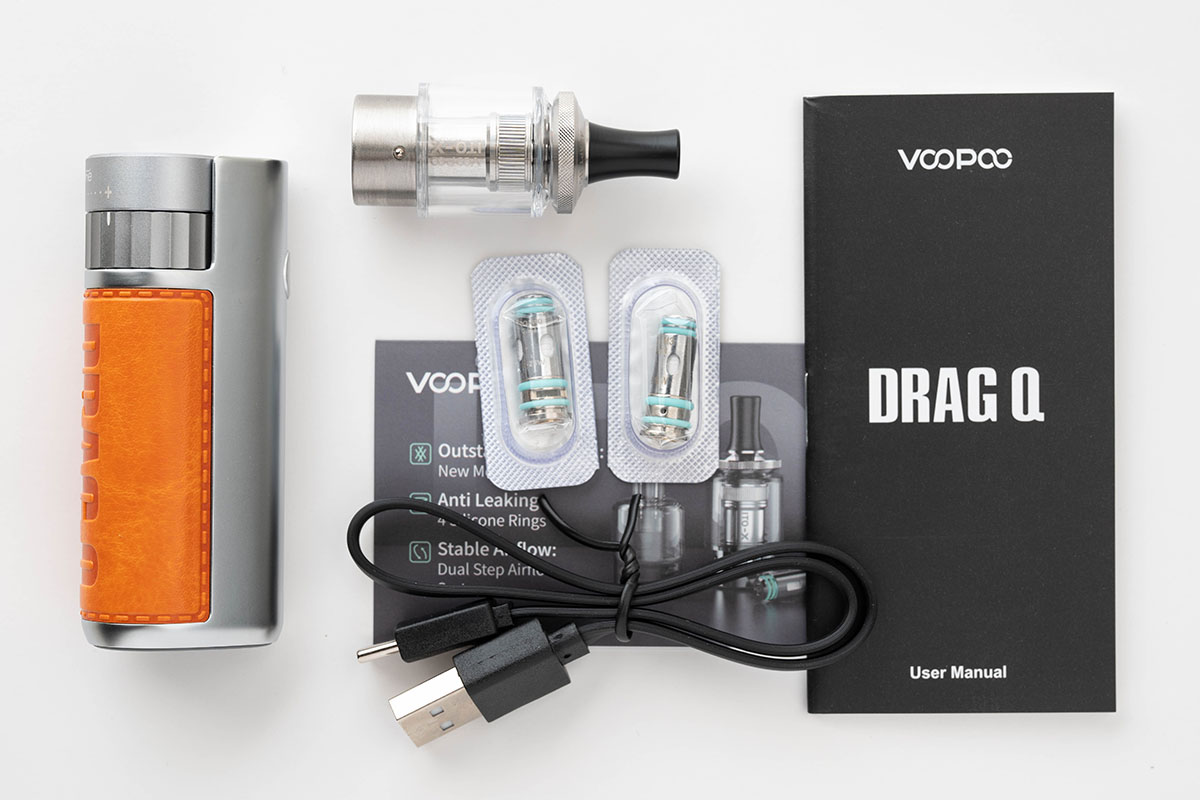 VOOPOO DRAG Q（ブープー ドラッグキュー）レビュー