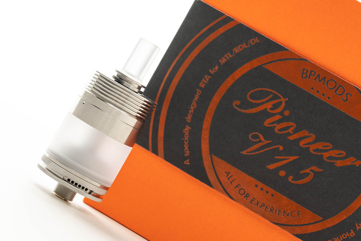 BPMODS Pioneer V1.5 RTA(ビーピーモッズ パイオニア V1.5タンク)レビュー