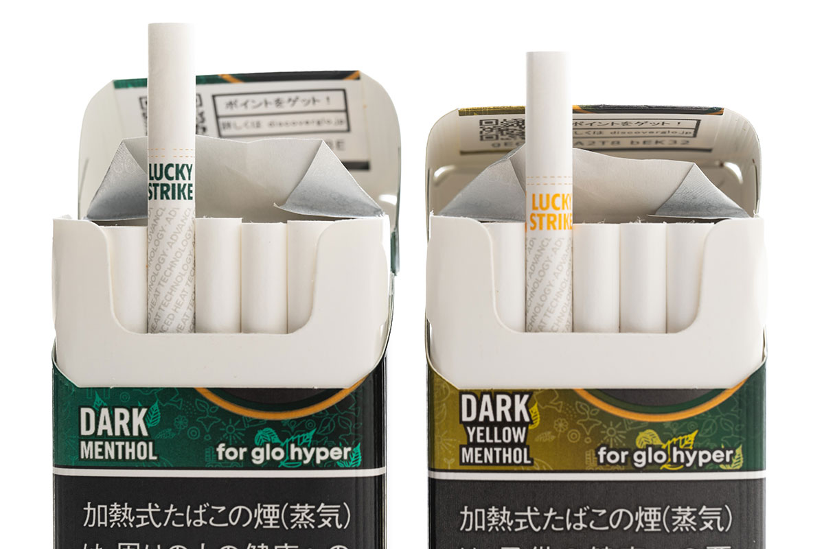 ラッキーストライク「ダークメンソールとイエローメンソール」の詳細