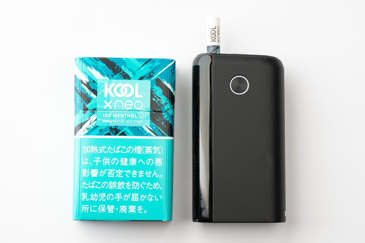 【先行レビュー】グローハイパー専用 KOOL X neo新銘柄「アイスメンソール」
