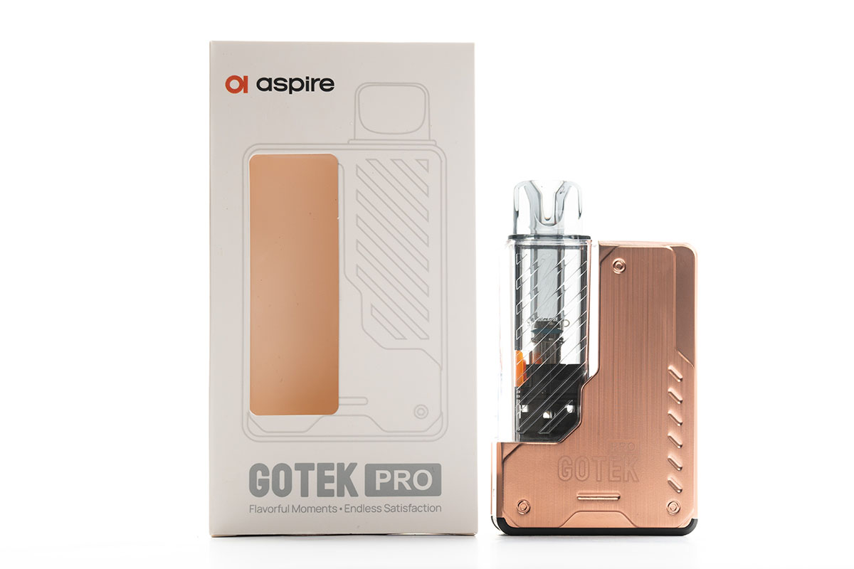 aspire GOTEK PRO（アスパイア ゴーテックプロ）レビュー