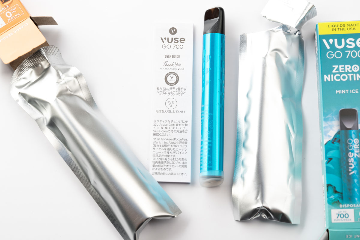 Vuse Go 700（ビューズゴー700）レビュー｜全米No.1シェアニコチンゼロベイプ