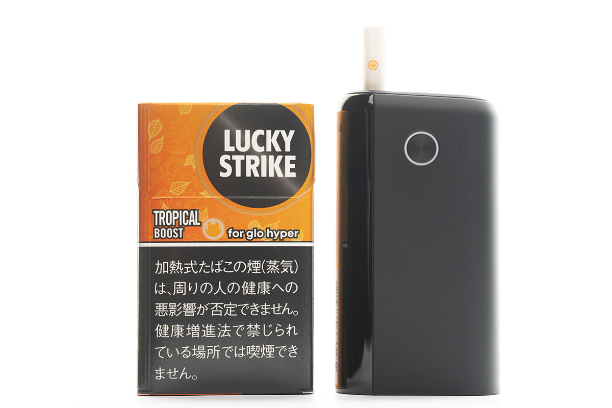 先行レビュー】glo Hyper+ ラッキーストライク「濃厚カプセル